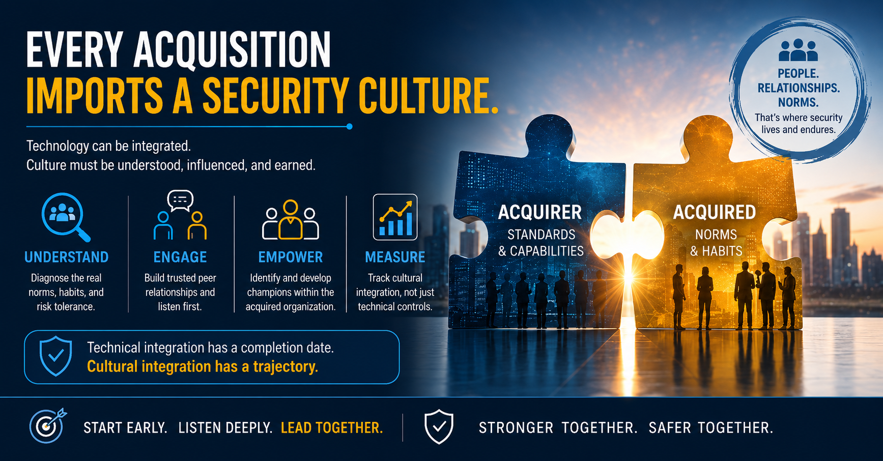 What You Inherit When You Acquire: The Security Culture Nobody Diagnosed