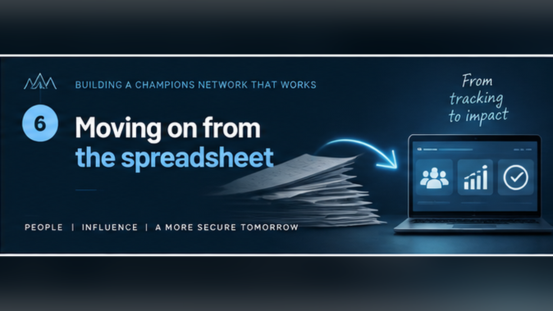 Moving on from the spreadsheet